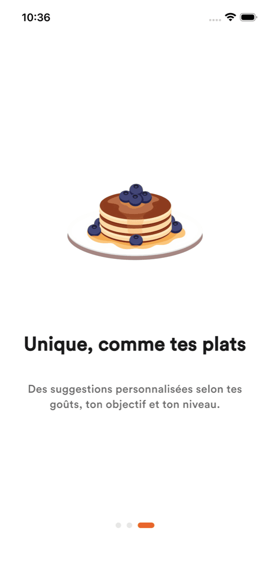 Onboarding Melo — étape 3